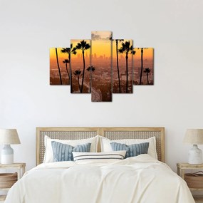 Obraz - Panorama Los Angeles (150x105 cm)