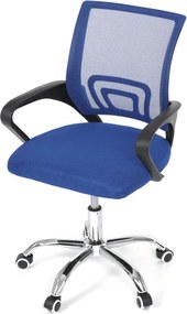 Detská otočná stolička modrá KA-L103 BLUE