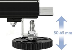 Rea Neox Slim Pro, sprchový odtokový žľab 100cm, čierna matná, REA-G2712