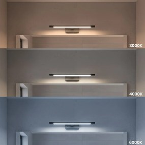 Nástenné LED svietidlo Klimt, 1x LED 8w, 3000-6000k, (40 cm), b