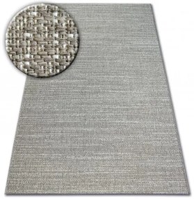 styldomova Sivo-hnedý šnúrkový koberec sizal floorlux 20389