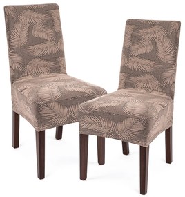 4Home Napínací poťah na stoličke Comfort Plus Feather, 40 - 50 cm, sada 2 ks