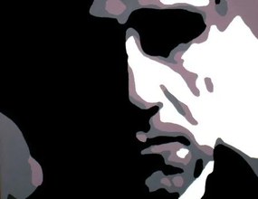 Ručne maľovaný POP Art obraz GODFATHER | rôzne rozmery