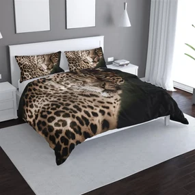 Sablio Obliečky Leopard - 140x220 / 90x70