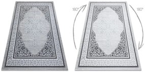 Koberec GLOSS 8490 52 Ornament - slonia kosť, sivý