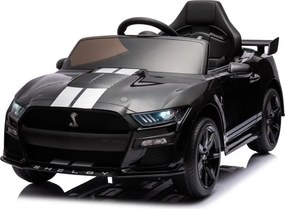 LEAN CARS Ford Mustang GT500 Shelby Black Battery Vehicle