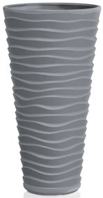 Plastový kvetináč DPSA300 29,6 cm - sivý kameň