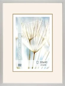 Fotorámik Giulia 30x40 cm, strieborný%