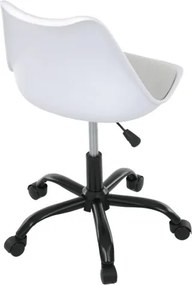 Kancelárska stolička biela KA-X7055 WT