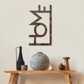 Nástěnná dekorace Rusty Home vícebarevná