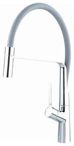 BALLETTO Batária stojánková, flexibilné horné rameno s premostením, 630mm, šedé