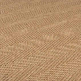 Jutový behúň v prírodnej farbe 60x800 cm Kira – Flair Rugs