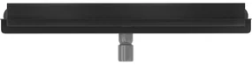 Mexen Flat nerezový sprchový žľab na stenu 60 cm vzor WALL, čierny, 1730060