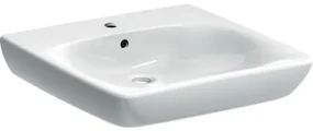 Bezbariérové ​​umývadlo Geberit Selnova 55x55 cm otvor pre batériu uprostred 501.461.00.7