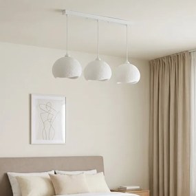 Brilagi - Závesný luster na lanku WABI SABI 3xE27/40W/230V biela