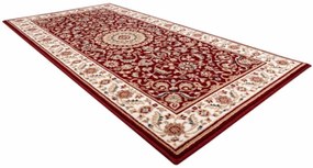 Koberec NAIN Rozeta, ramka 7176/51066 bordo