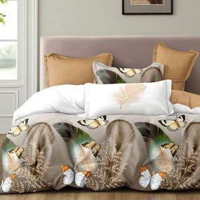 Krepové obliečky Homa CEREA BUTTERFLY 3-dielna sada 140x200 cm