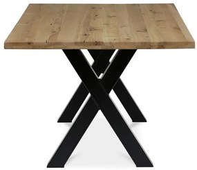 Autronic BONTEC Jedálenský stôl 200x100cm, masív, dub, DS-X200 DUB Farba: Prírodné