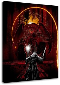 Gario Obraz na plátne Pán prsteňov, čarodejník a démon - DDJVigo Rozmery: 40 x 60 cm