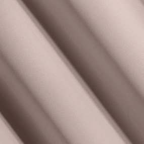 Jednofarebné závesy v pudrovej farbe so zavesením na štipce 135 x 270 cm