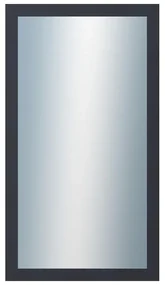 DANTIK - Zrkadlo v rámu, rozmer s rámom 50x90 cm z lišty 4020 šedá (2768)