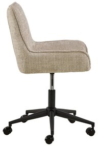 Béžová kancelárska stolička Eddie – Actona