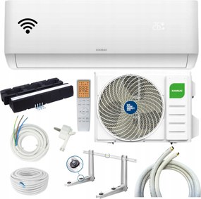 Nástenný klimatizátor Kaisai Pro Heat+ 3,5 kW 40 m2 Ohrievač Pripravený Na Montáž