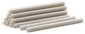 Stoff Nagel Sviečka STOFF Nagel Linen Grey – sada 12 ks