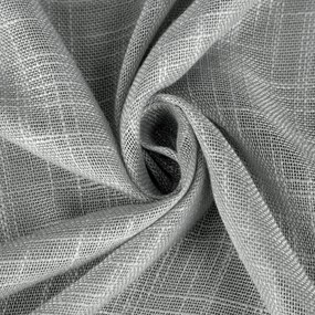 ZÁVES NA KRÚŽKOCH LIREN 140X250 CM STRIEBORNÁ