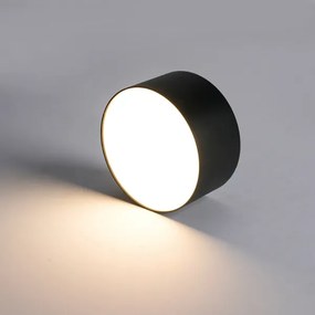 BRILAGI - LED Vonkajšie stropné svietidlo FORIS LED/14W/230V priemer 12 cm čierna IP44