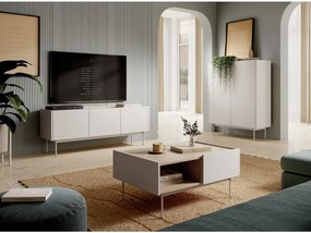 PIA Stolík pod TV Color - béžová