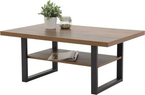 Konferenčný stolík Anton, vintage optika dreva%