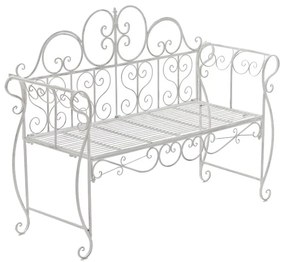 Záhradná lavička GS11173499 - Biela antik