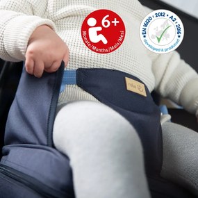 Tmavomodrý detský sedák Booster Seat – Roba