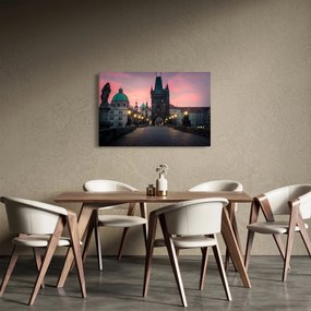 Obraz - Na Karlovom moste (90x60 cm)