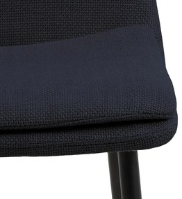 Tmavomodrá jedálenská stolička Becca – Actona