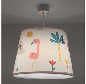 Dalber 82462 - Detský luster FLAMINGO 1xE27/15W/230V