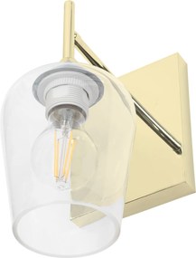 Toolight Toolight, nástenné svietidlo 1xE27 APP1232-1W, zlatá lesklá, OSW-40034