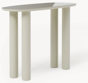 Konzolový stolík so sklenenou doskou Beni