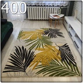 Dekorstudio Moderný koberec GARDEN so vzorom listov 400 Rozmer koberca: 160x220cm