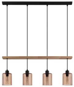 Eglo 43368 - Luster na lanku COOLMONT 4xE14/40W/230V