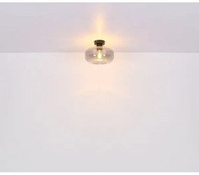 Globo 15566D - Prisadený luster GIUSEPPE 1xE27/40W/230V pr. 28 cm šedá