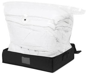Úložný box Compactor 3D Black Edition, 145 l, čierna