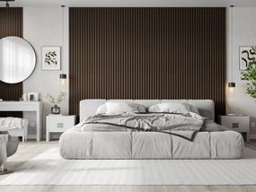 Mexen Lam-B, akustické stenové lamely 275 × 30 cm, HDF doska 4 mm, technická dyha, orech palisandrový, S100-275307-3015-021