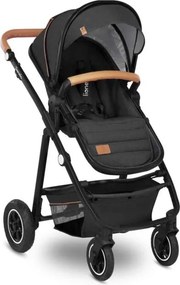 Kombinovaný kočík Lionelo Amber 3v1 grey graphite