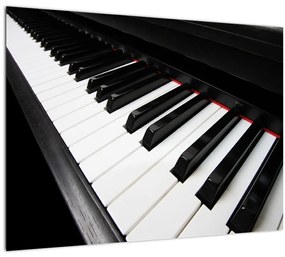 Obraz klávesov piána (70x50 cm)