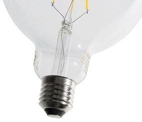 Sada 5 stmievateľných LED žiaroviek E27 G125 5W 450 lm 3000K