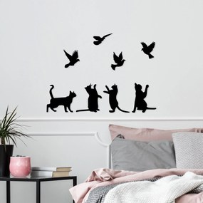 Birds Playing With Cats