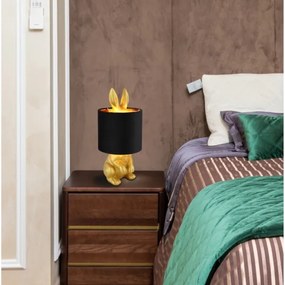 Globo 21633G - Stolná lampa RABBIT 1xE27/25W/230V