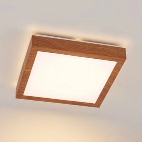 Lindby Vaino stropné LED svietidlo hranaté, 27 cm